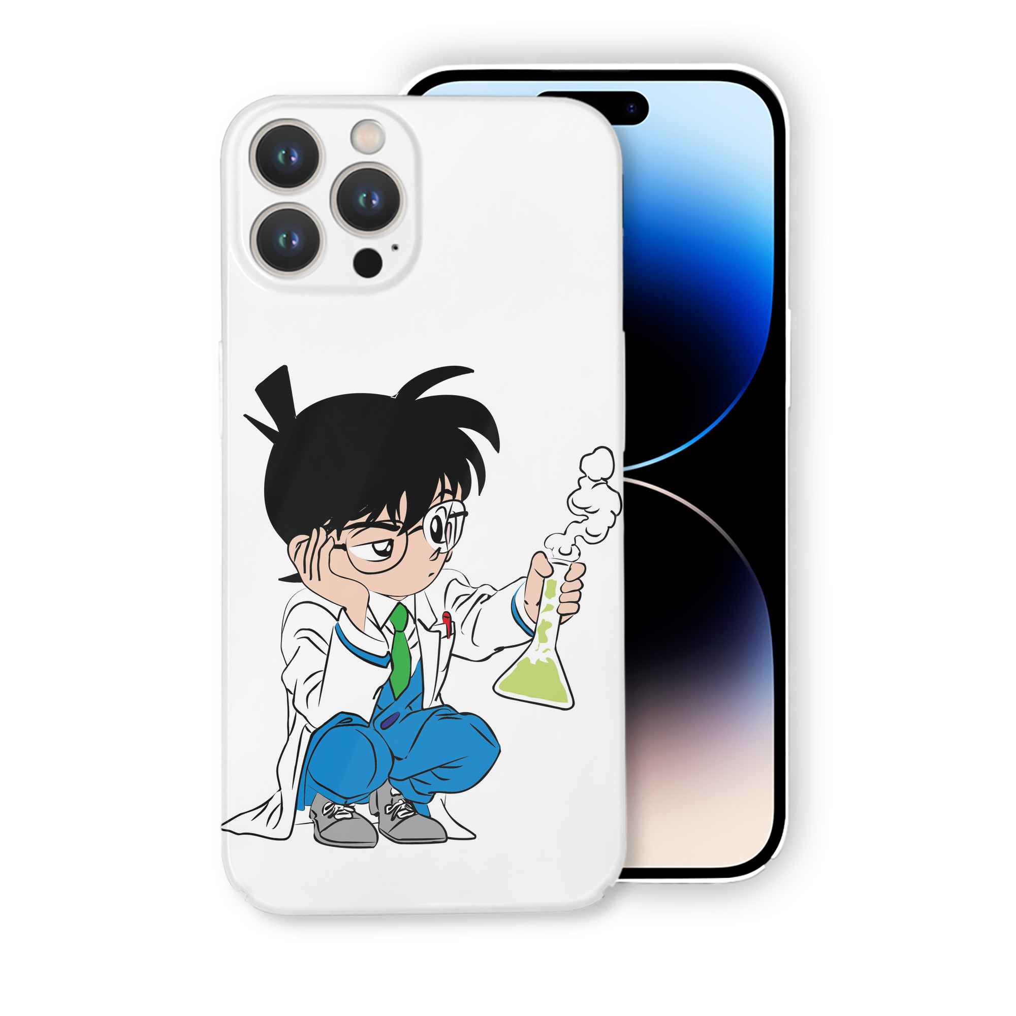 （画像用） 名探偵コナン 江戸川 コナン Detective Conan Conan Edogawa 【iPhone 14シリーズ対応】ハードケース